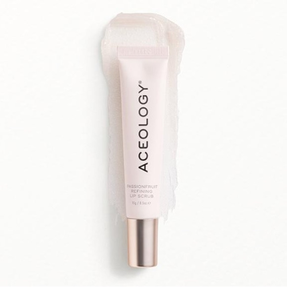 Aceology Refining Lip Scrub PassionFruit New